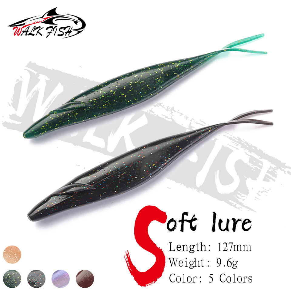 Fishing Lure Spinnerbait - WALK FISH 6 Buah/Paket, 12,7 cm,