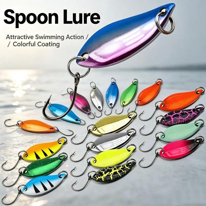 Fishing Lure Spoon - 2,5g Umpan Sendok Pancing 1/12 Buah,