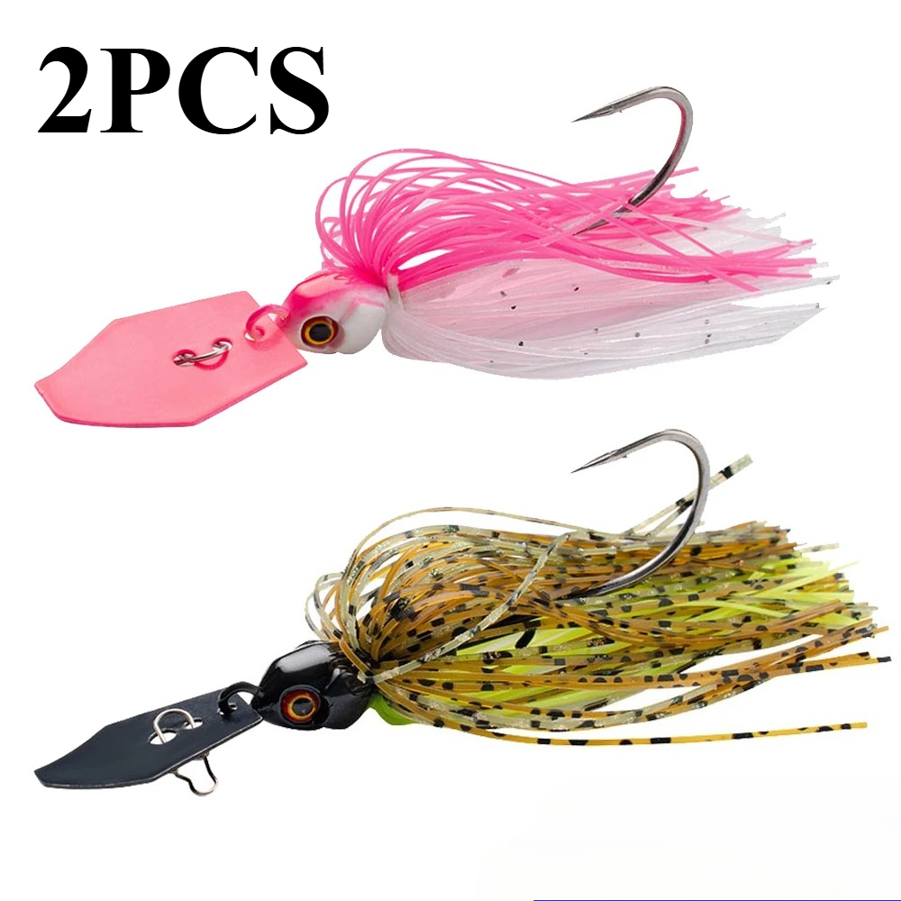 2Pcs Spinner Bait 7g/9g/12g/14 - Fishing Lure Blade Bait ulasan dan harga